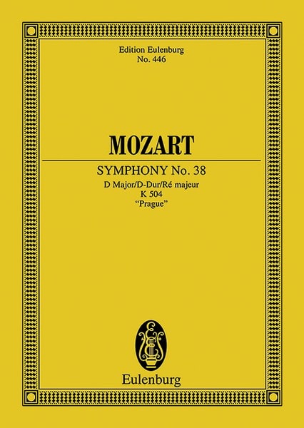Mozart: Symphony No. 38 D major KV 504 (Study Score) published by Eulenburg